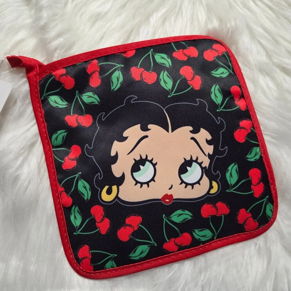 Betty Boop Potholder & Oven Mitt Set